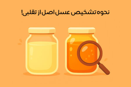 تشخیص عسل طبیعی از تقلبی: معرفی 3 روش علمی + 12 روش خانگی!