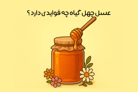 خواص عسل چهل گیاه: 21 خاصیت درمانی + مهم‌ترین نکات مصرف!